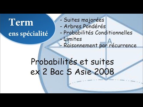 Probabilité et suites : Sujet Bac S 2008 🌟