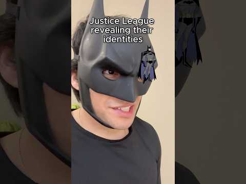 Justice League Identity Reveals #shorts #dc #justiceleague #batman