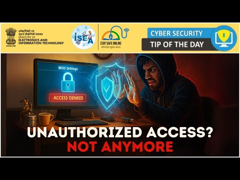 BIOS Passwords Protect Against Unauthorized Access