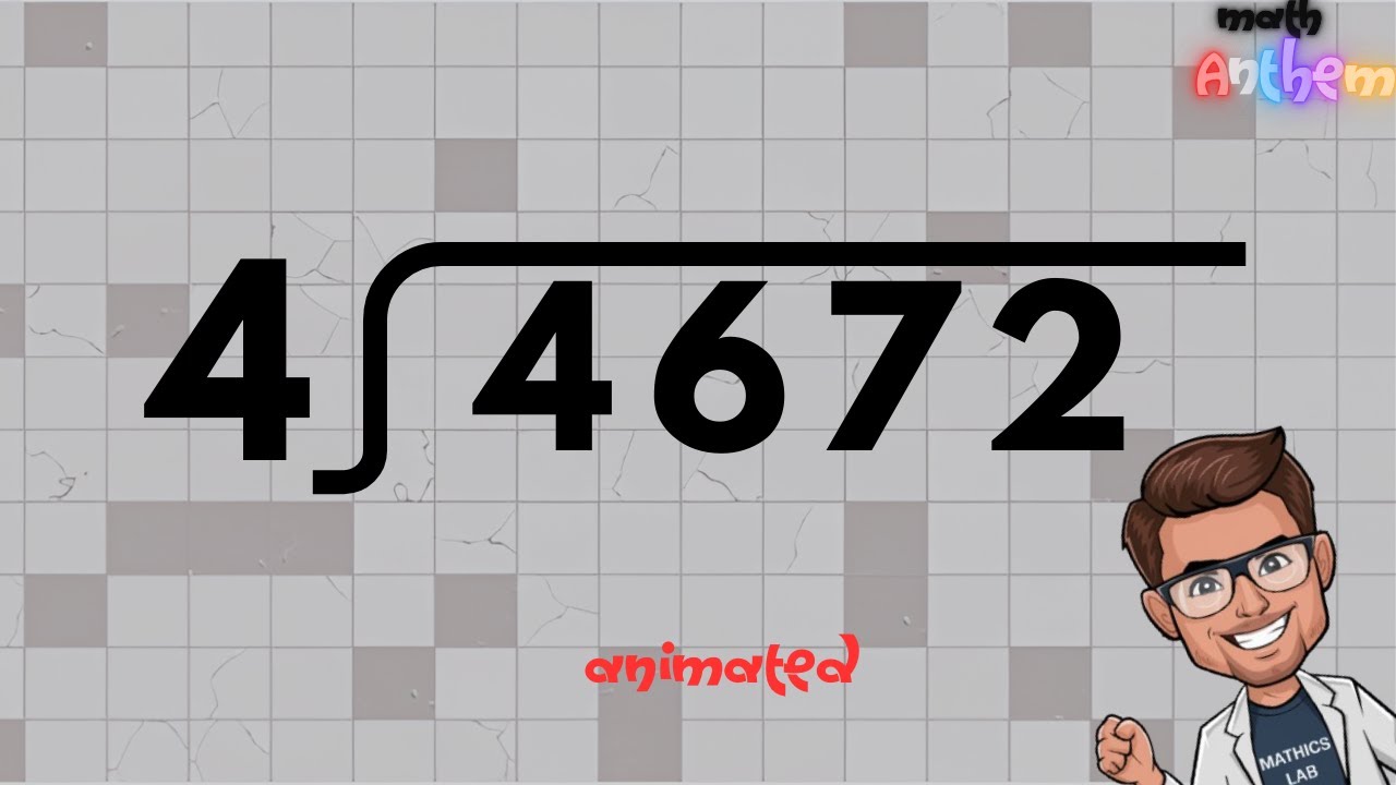 Long Division with 4-Digit Numbers ✖️