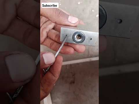 how to open lock without key