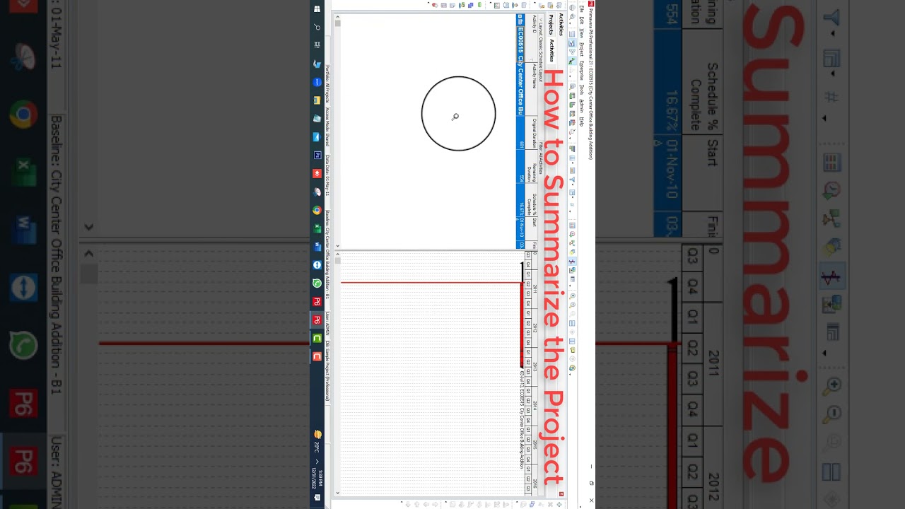 Primavera P6 Tips: Easily View Project Summaries & WBS Levels π