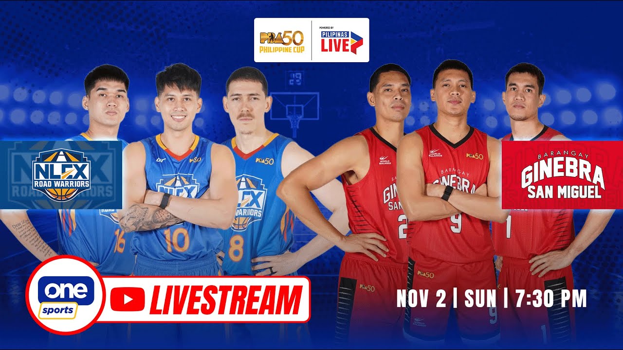 LIVE: NLEX vs. Barangay Ginebra – PBA Season 50 Showdown 🏀 | November 2, 2025