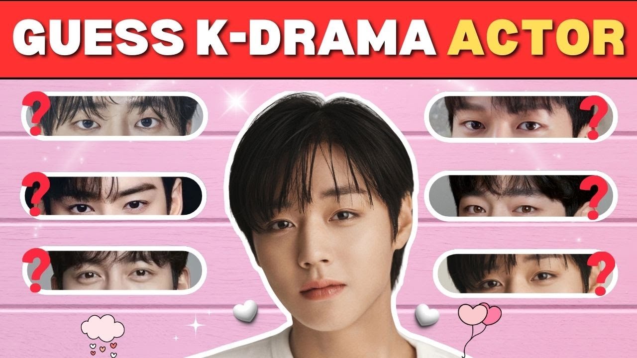 Guess the Korean Actor by Their Eyes 👀