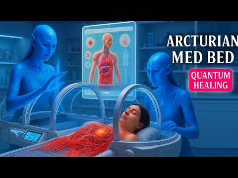Arcturian Med Bed | Light Language Transmission for Multidimensional Energy Healing