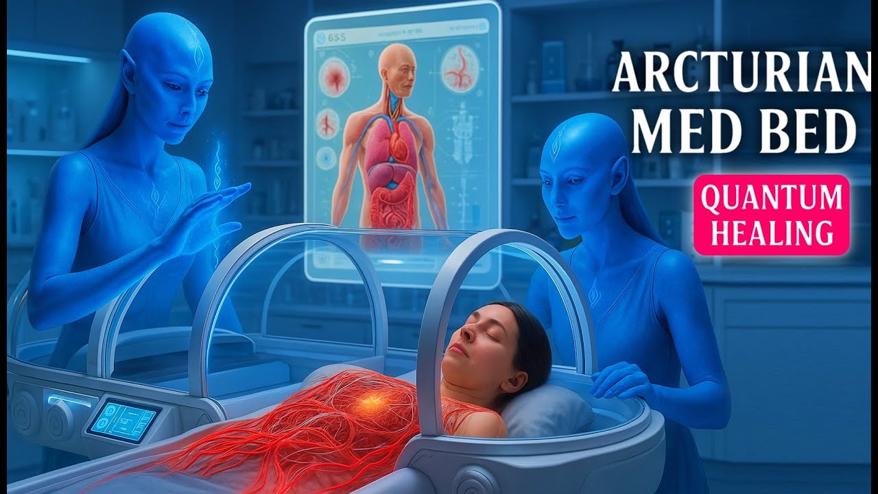 Arcturian Med Bed Light Language Transmission for Deep Energy Healing ✨
