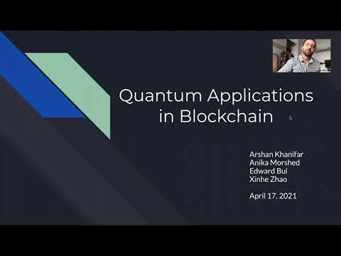 Quantum Applications in Blockchain: ECE 405 Final Presentation