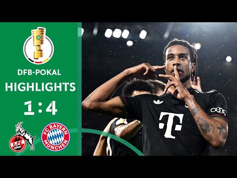 Kane, Olise & Diaz MAGIC! | 1. FC Köln vs. FC Bayern MĂŒnchen 1-4 | Highlights | DFB-Pokal 2. Round