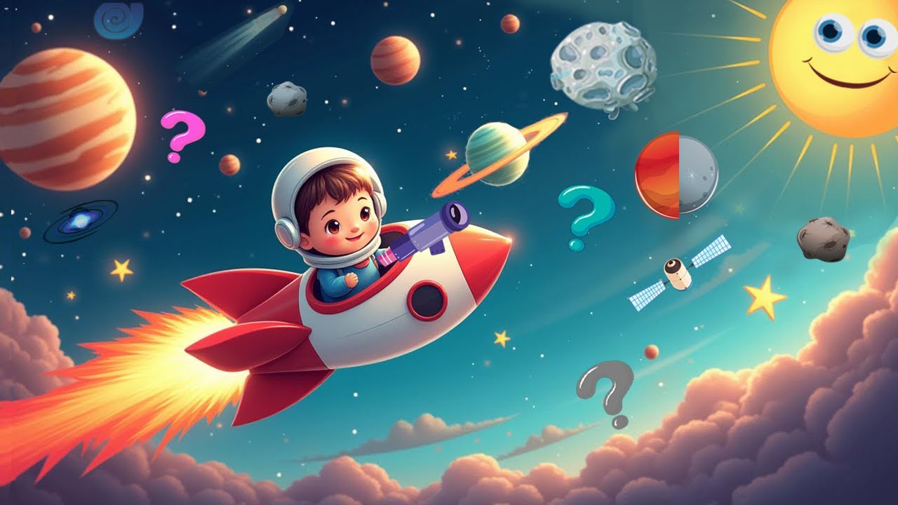 Космические приключения с Крошкой Антошкой 🚀