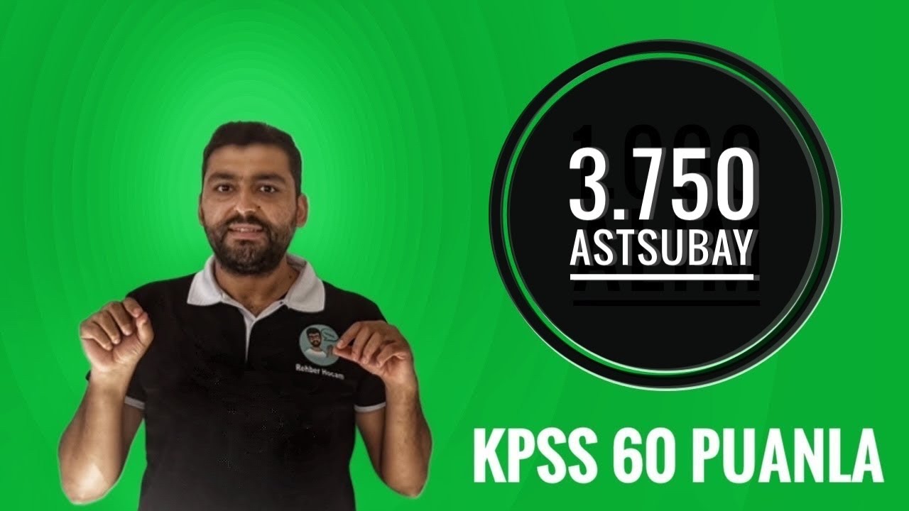KPSS 60 Puanla 3.750 Astsubay Alımı 🚀