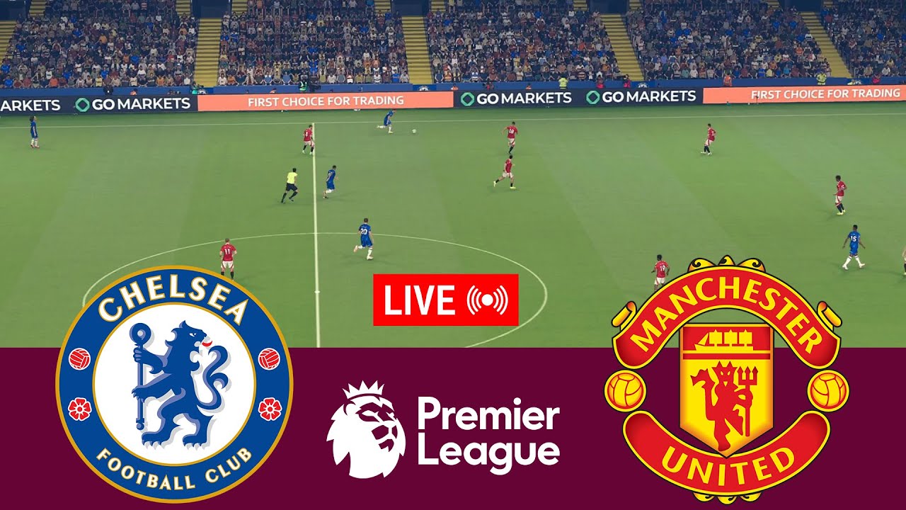 Watch Chelsea vs Manchester United Live Simulation ⚽ | Premier League 24/25 Full Match