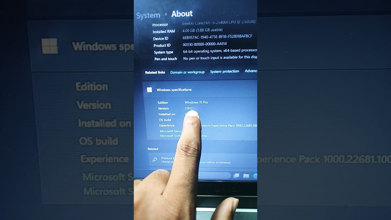 How to Know Which Version 22H2 / 23H2 Install in Your Laptop PC in Windows 11#macnitesh#keyboardtric