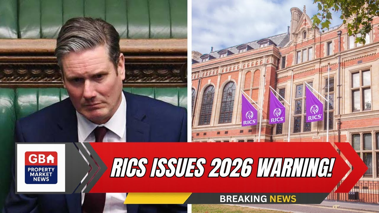 UK Property Market FREEZE — RICS Warns It’s Just the Beginning!