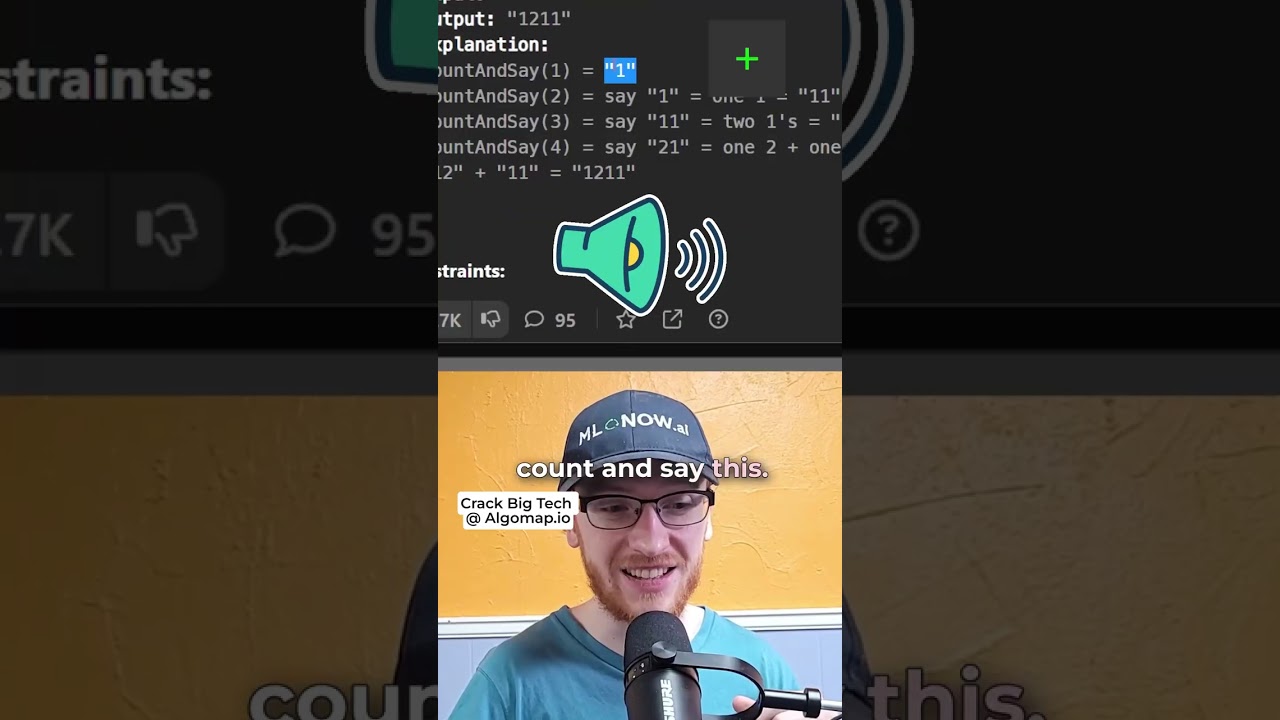 Master the Trickiest FAANG Interview Question: Count and Say (LeetCode 38) 🤔