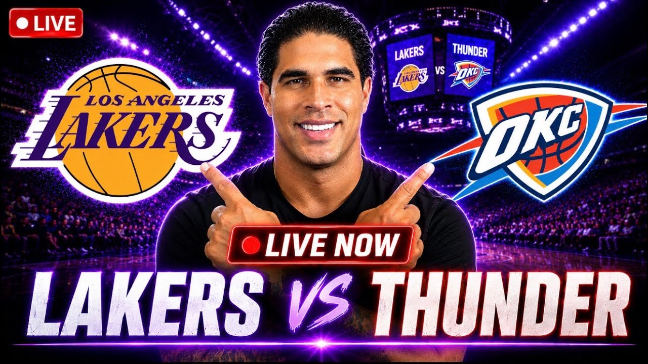 Lakers vs Thunder NBA Playoffs Game 1 Live Stream 🏀