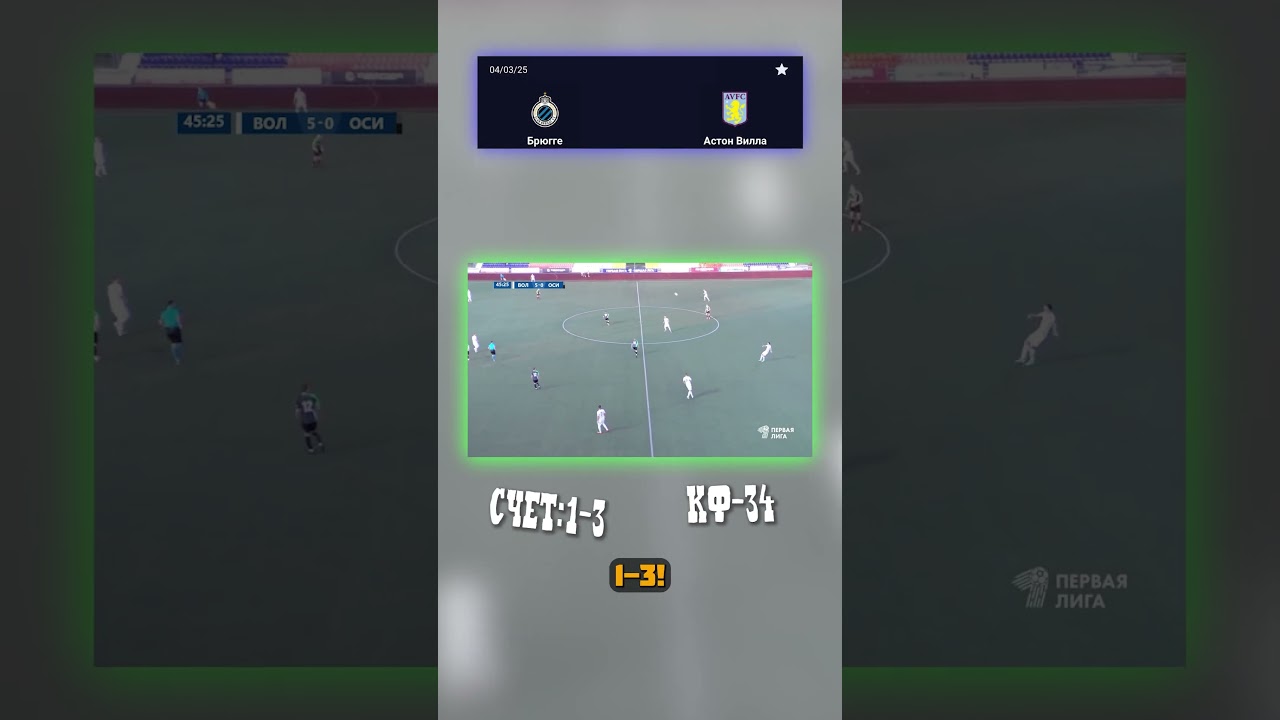 Полный анализ предстоящего матча Астон Вилла ⚽: прогноз и ключевые моменты