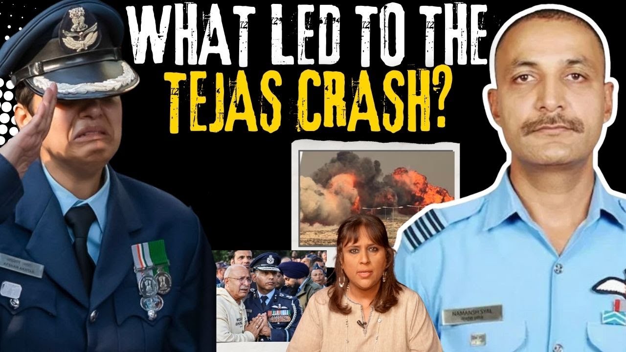 Tejas IAF Crash I U.S Pilot Walks Out of Dubai Show After Wing Commander's Death I Barkha