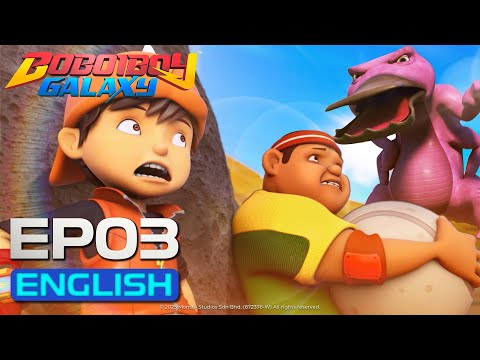 BoBoiBoy Galaxy Episode 3 | Planet Gurunda Exploration (English Dub)