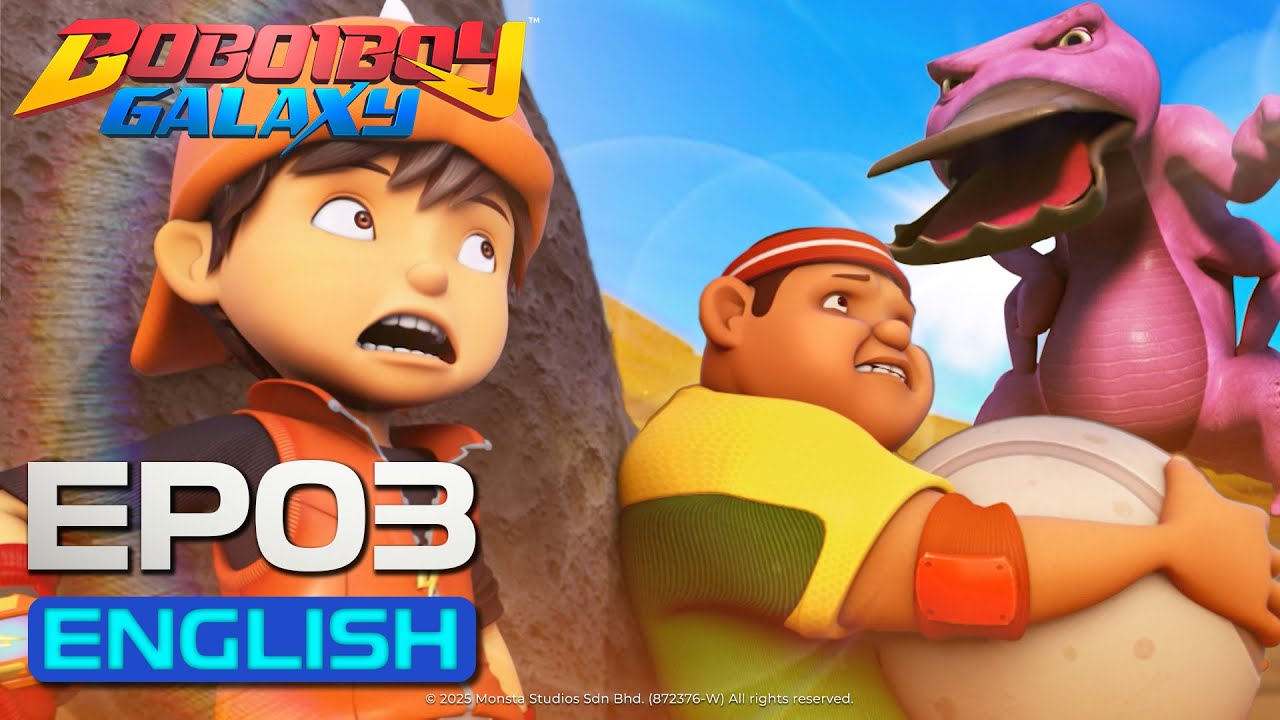 BoBoiBoy Galaxy Episode 3 | Planet Gurunda Exploration (English Dub)