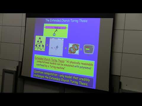 Dorit Aharonov - “Quantum Physics from a computational complexity angle”