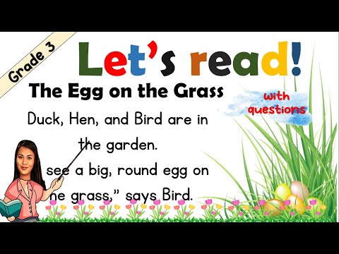 READING COMPREHENSION | GRADE 3 - PART 3 | PRACTICE READING