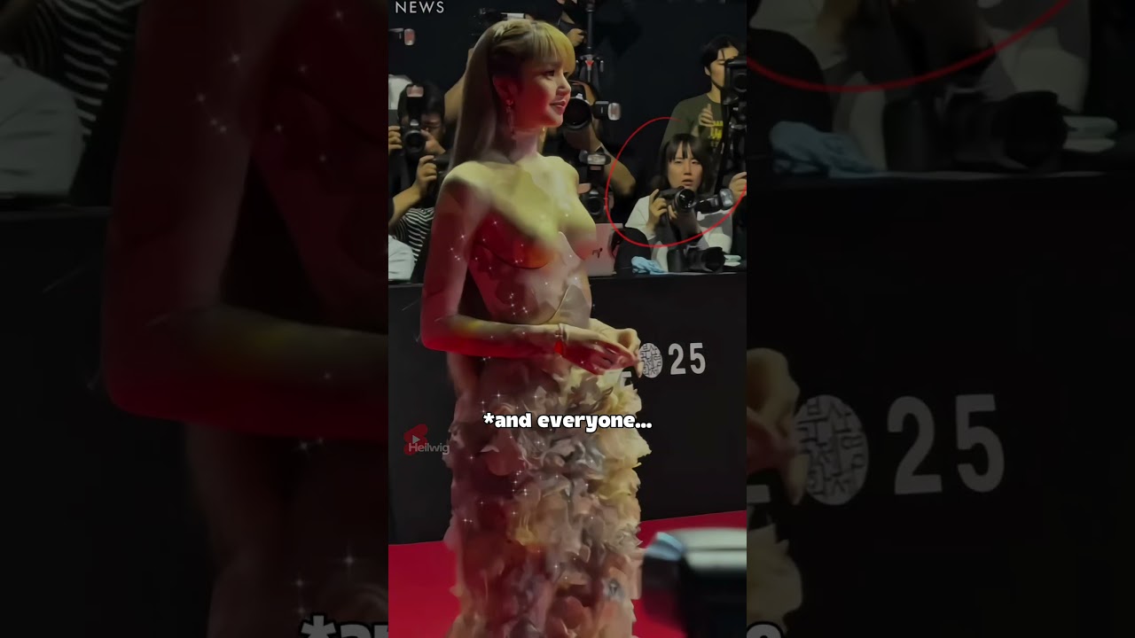 Lisa Stuns at Busan International Film Festival ✨