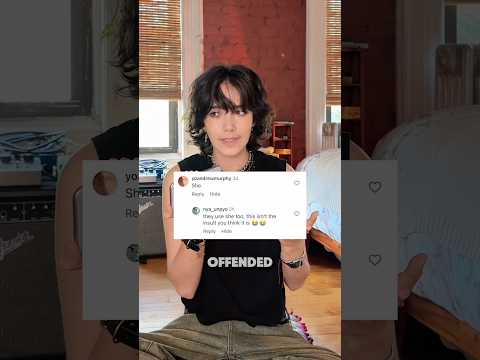 addressing the hate ✋ #nonbinary #enby #irisolympia #androgynous #hatecomments #controversy