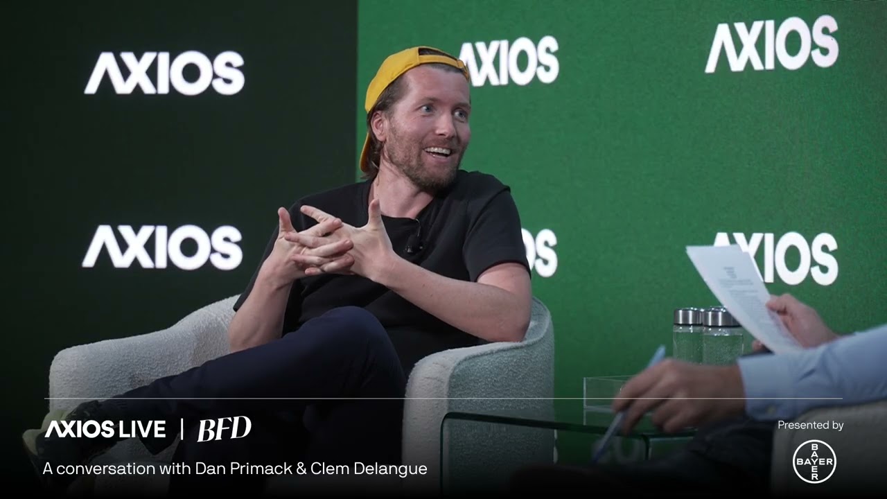 Hugging Face’s Clem Delangue & Axios’ Dan Primack