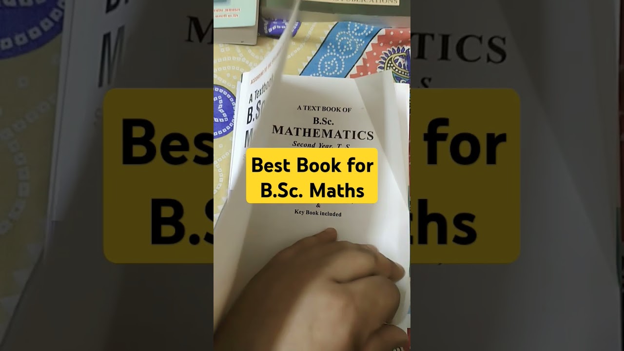 Top Books for B.Sc. 1st Year Maths 📚 | Algebra & More