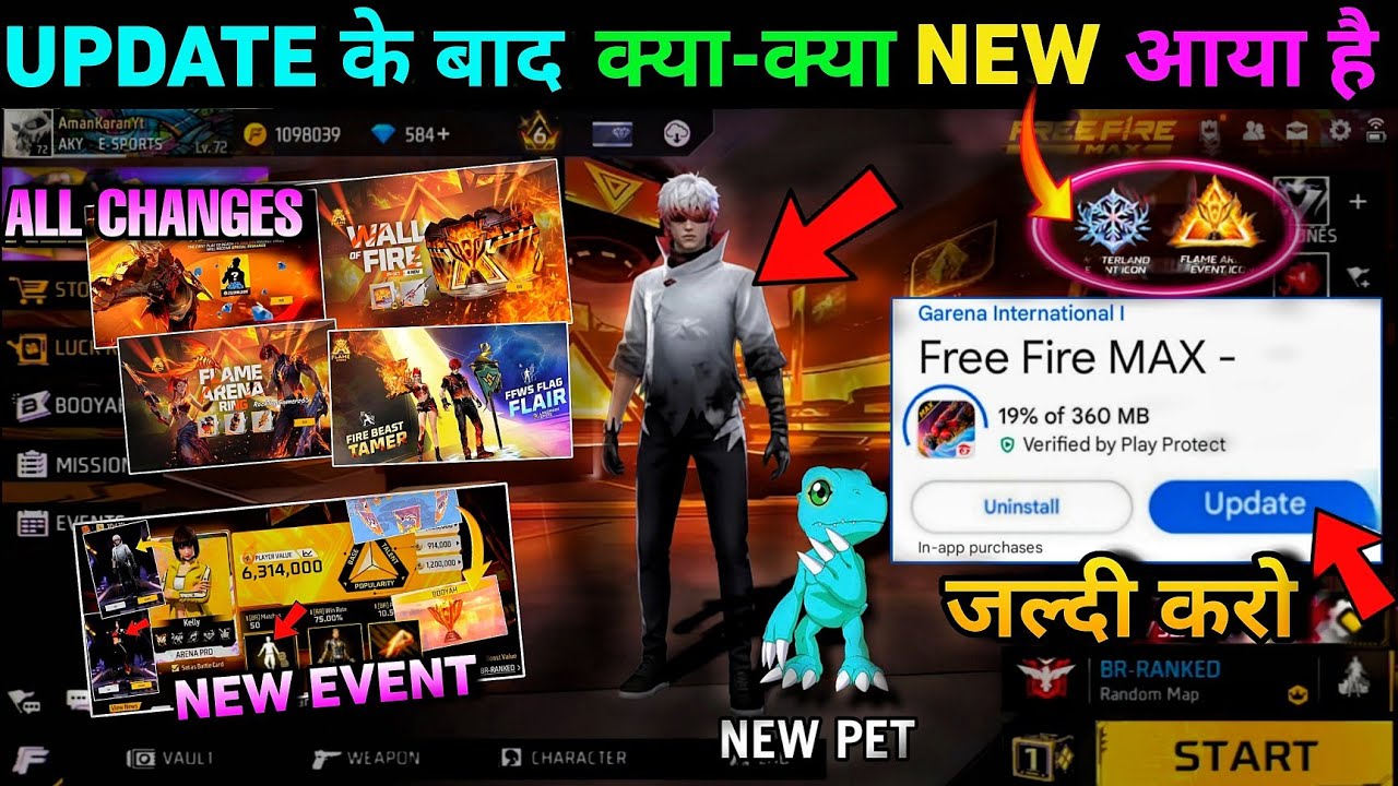 Ob51 New Free Fire Update 🔥 All Latest Changes & Events Revealed!