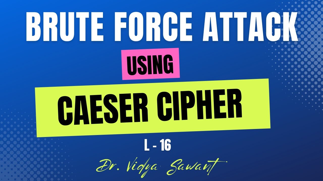 L 16 L16: Mastering Brute Force Attacks on Caesar Cipher 🔐