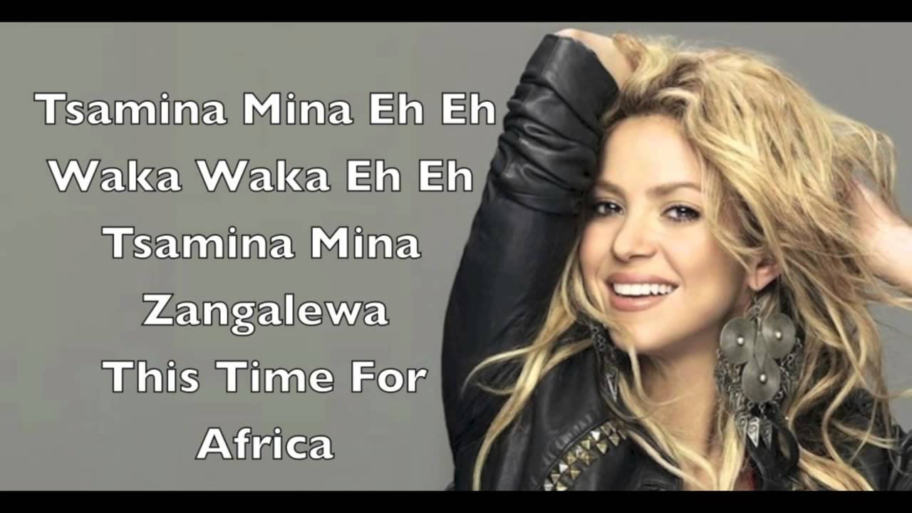Shakira - Waka Waka (This Time for Africa) Lyrics 🎶