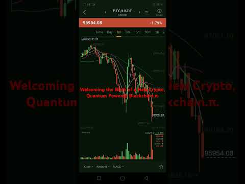 The Born Of New Crypto Quantum Powered Blockchain.π