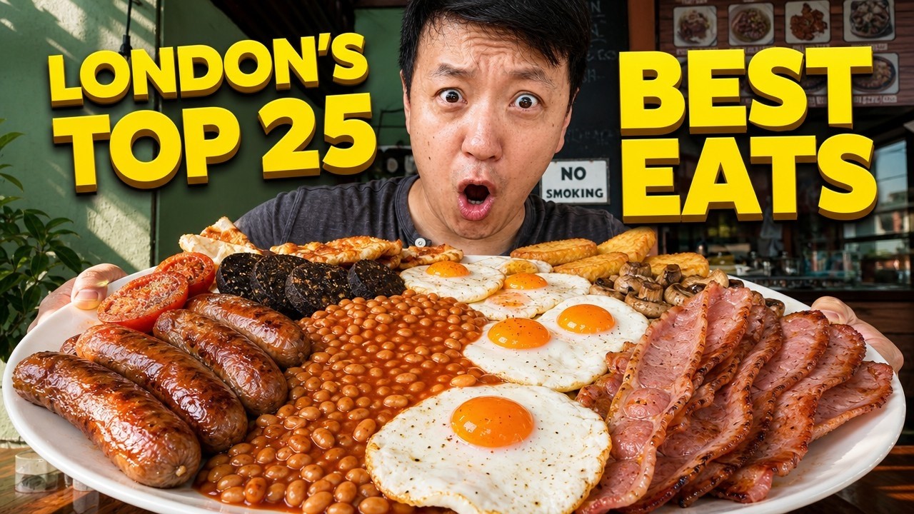 Top 25 Must-Try Foods in London ๐ฝ๏ธ