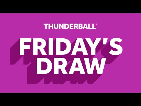 The National Lottery Thunderball draw results from Friday 31 October 2025
