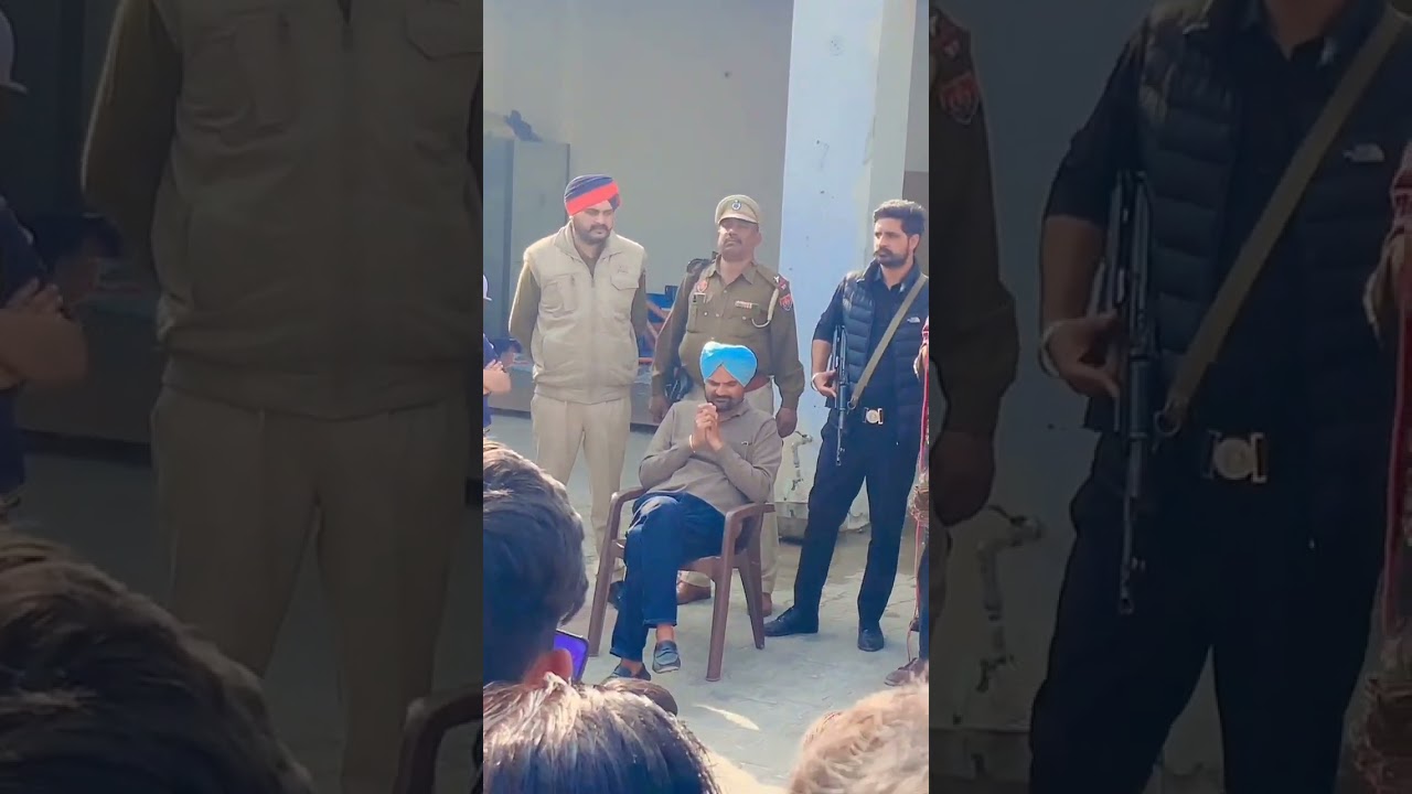 Viral Short Video of Sidhu Moosewala in Mansa 🎥