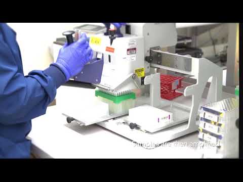 23andMe DNA Processing Lab Video