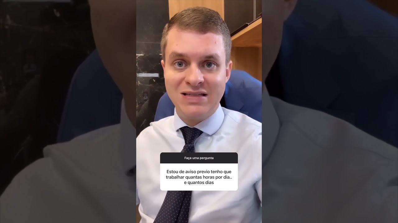 Quantos dias de aviso prévio devo trabalhar? ⚖️