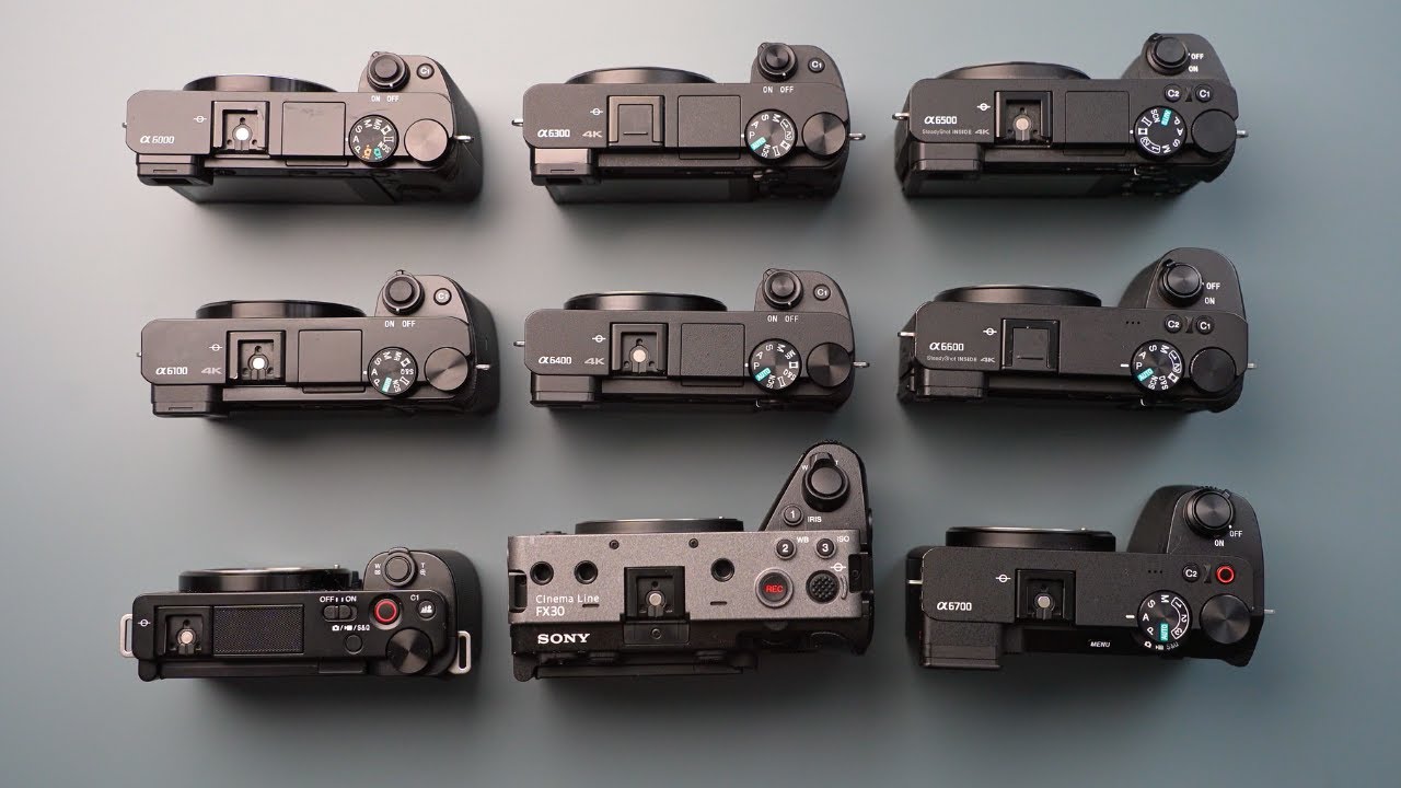 Sony A6000 to A6700: Full APSC Camera Lineup Guide π·