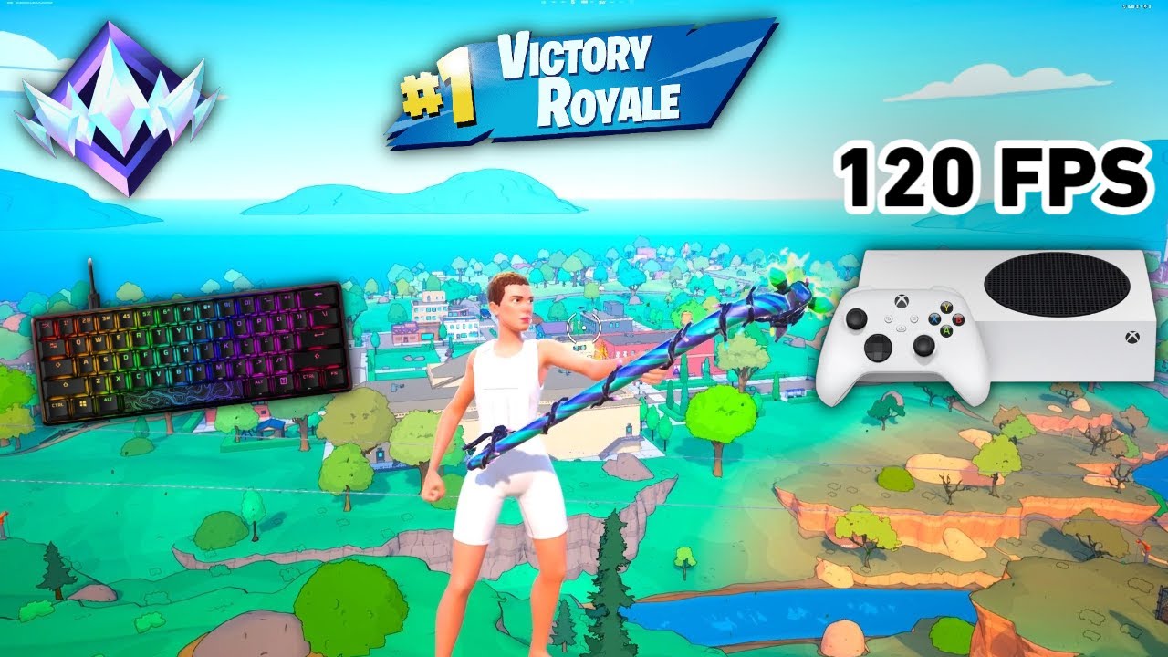 Fortnite Unreal Ranked On Xbox Series S | Keyboard & Mouse Gameplay | 120 FPS | 4K