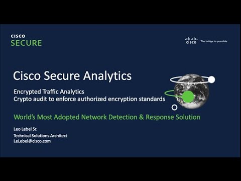 Crypto audit to enforce authorized encryption standards - Cisco Secure Network Analytics