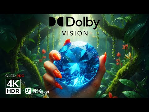 Dolby Vision Blue HDR | 4K HDR Color & Brightness Test