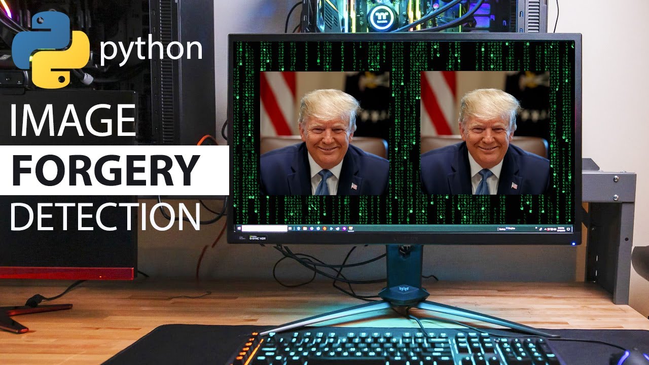 Python Image Forgery Detection with MD5 & OpenCV