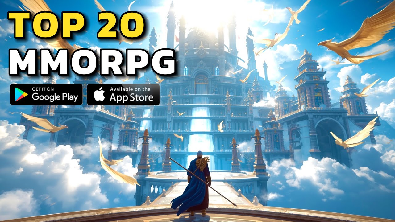 TOP 20 BEST Mobile MMORPG Games to Play in 2025 (iOS & Android Free Games)