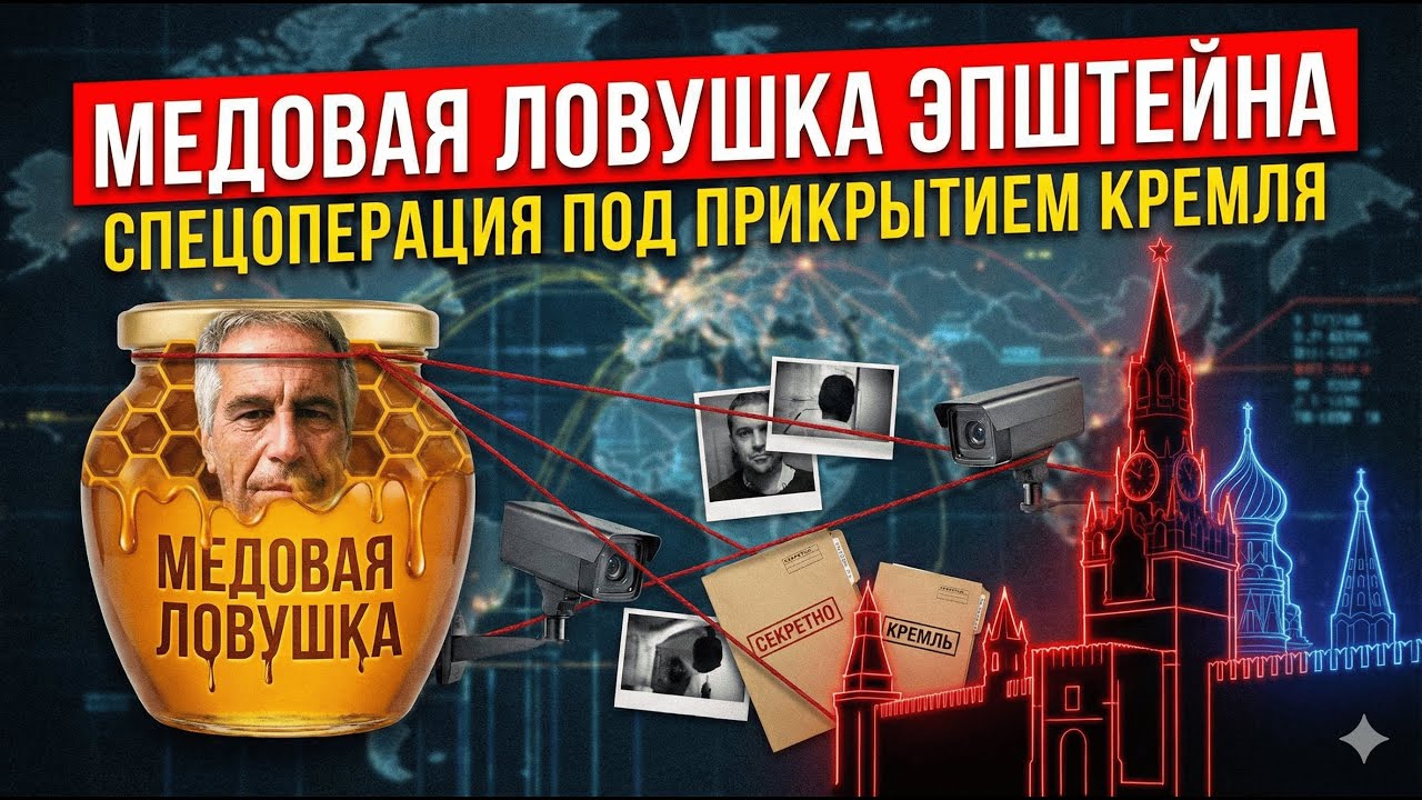 Медовая ловушка Эпштейна: Кремль и спецоперация 🕵️‍♂️