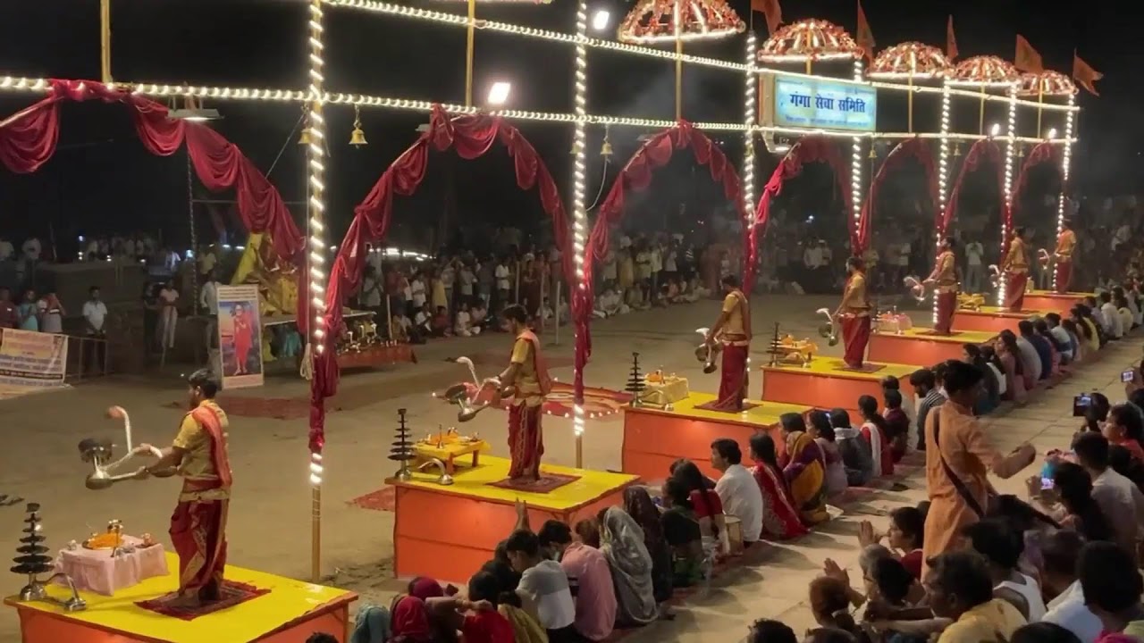 Live Ganga Aarti Varanasi 2023 🌸