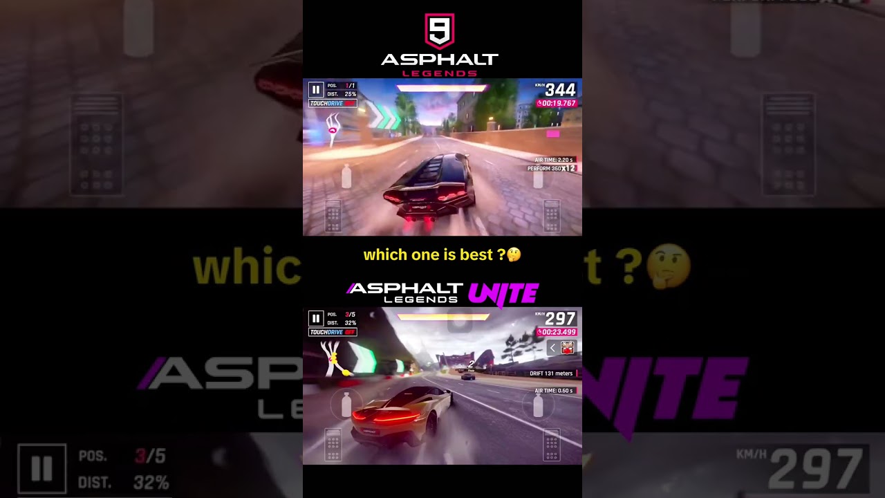 Asphalt 9 Legends vs. Asphalt Legends Unite 🚗