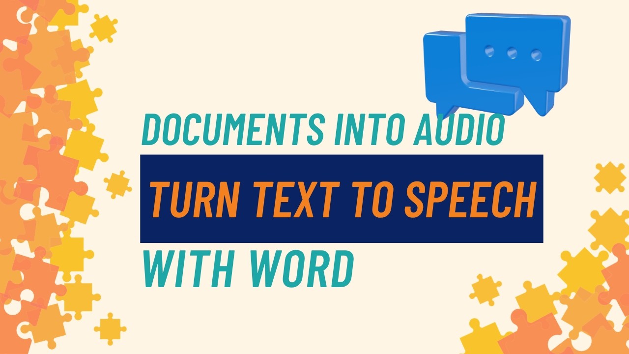 Microsoft Word Read Aloud: Listen to Docs 🎧