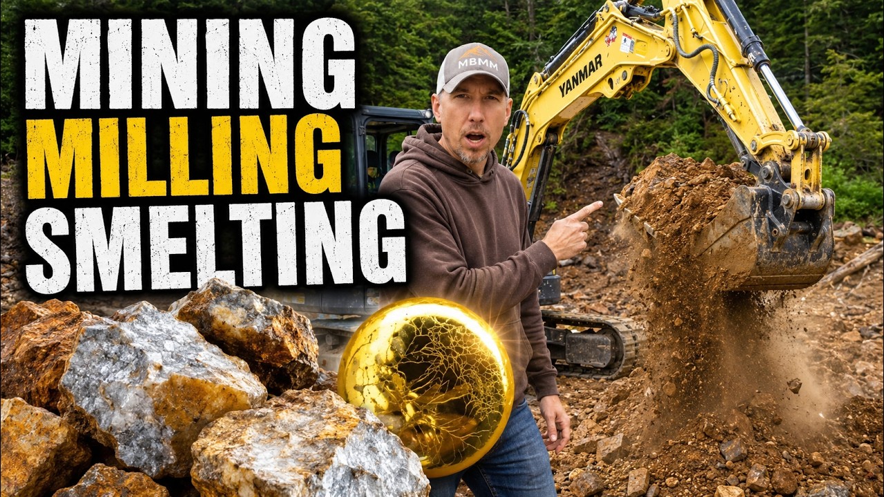 Crushing Old Mining Leftovers for Gold! 💰