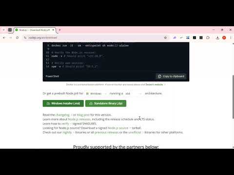 How to Install Node.js on Windows 11 & Run Your First Program | Beginner's Guide in 2025 #nodejs